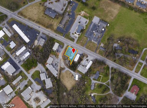  500 S Main St, Mauldin, SC Parcel Map