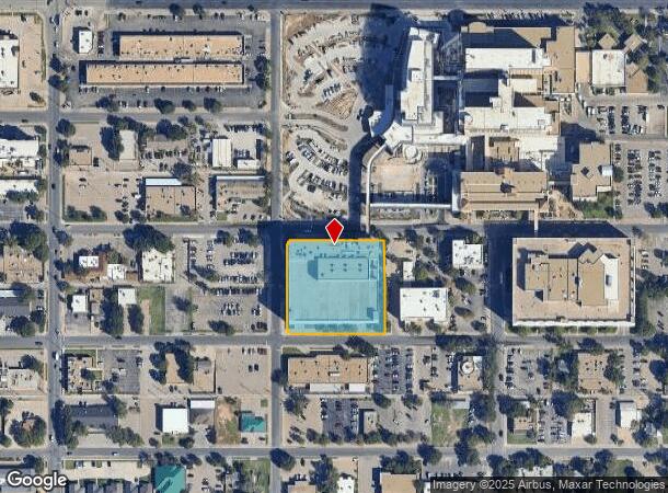  3621 21St St, Lubbock, TX Parcel Map