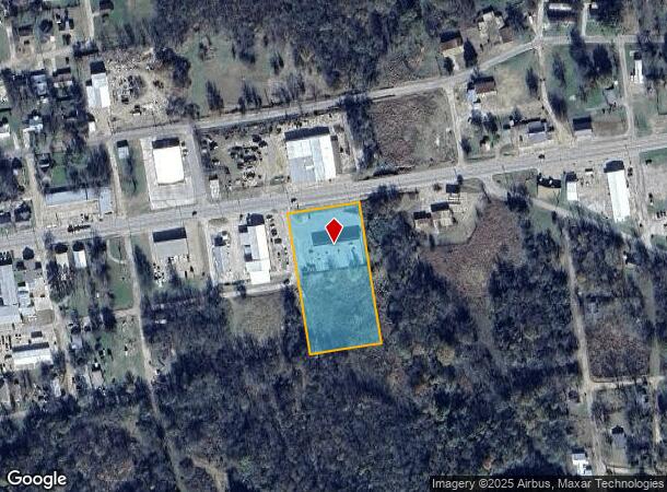  1100 E Main St, Clarksville, TX Parcel Map