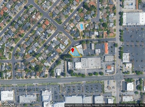 1610 La Pradera Dr, Campbell, CA Parcel Map