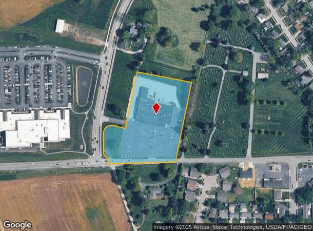 2040 W 2Nd St, Xenia, OH Parcel Map