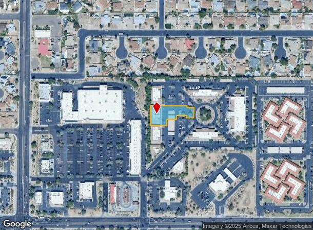  5750 W Thunderbird Rd, Glendale, AZ Parcel Map