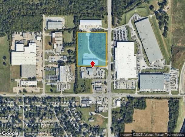 1630 N Mingo Rd E, Tulsa, OK Parcel Map