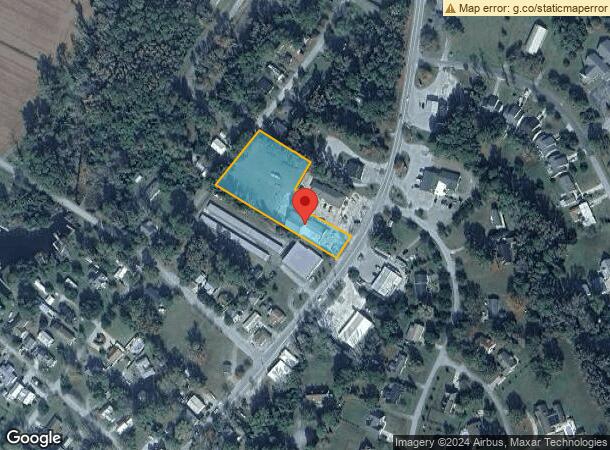  807 Broad St, Oriental, NC Parcel Map