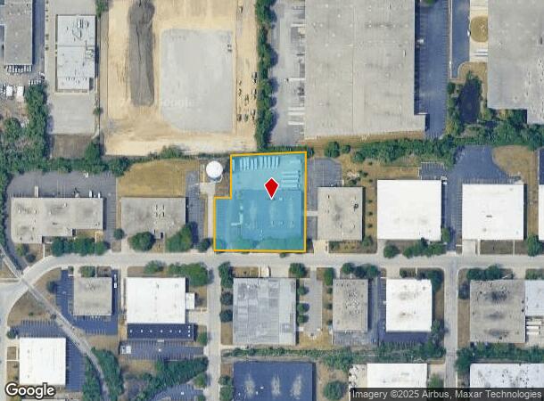 1401 Ardmore Ave, Itasca, IL Parcel Map