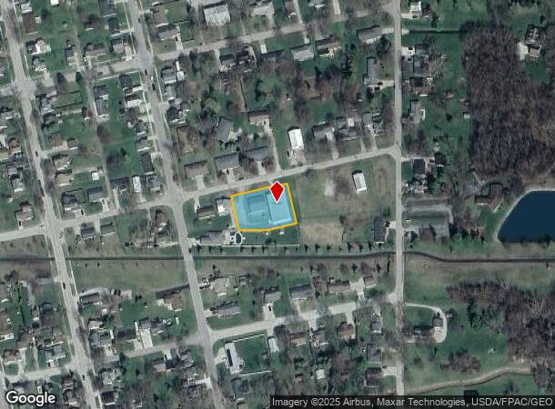 220 E Hickory St, Wauseon, OH Parcel Map