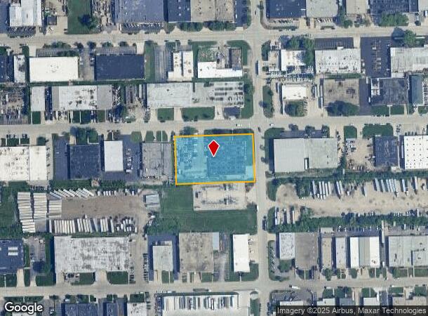  205 W Factory Rd, Addison, IL Parcel Map