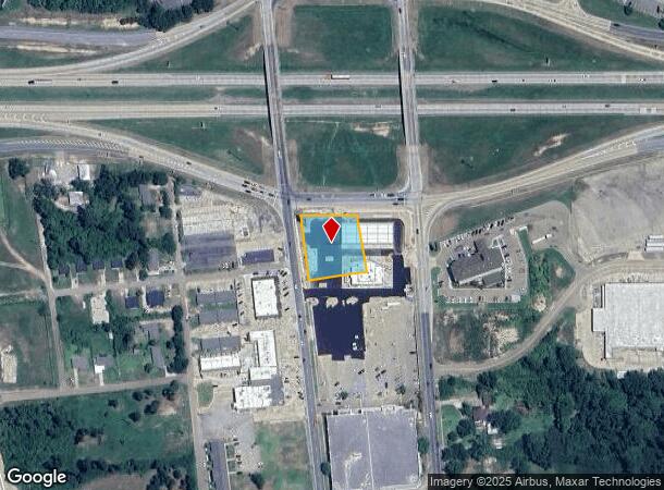 1110 N Trenton St, Ruston, LA Parcel Map
