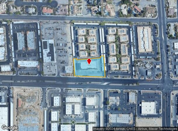  7900 W Sahara Ave, Las Vegas, NV Parcel Map