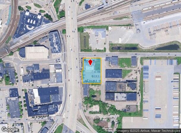 266 Franklin St, Worcester, MA Parcel Map