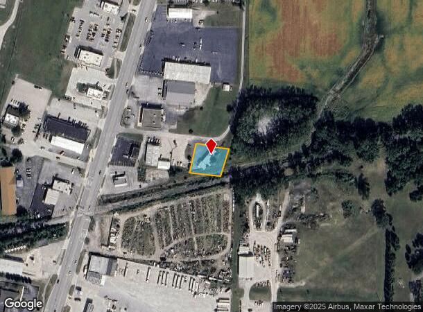 621 N Main St, Bluffton, IN Parcel Map