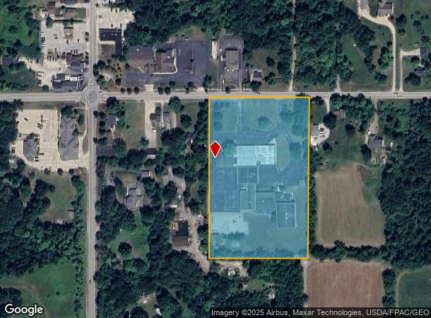 1586 Center Rd, Hinckley, OH Parcel Map