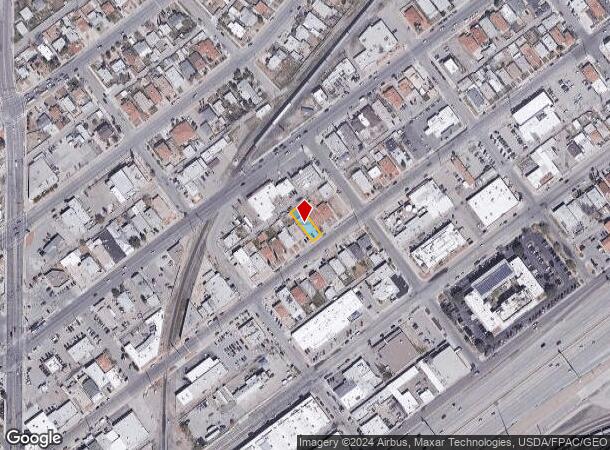  2121 E Yandell Dr, El Paso, TX Parcel Map