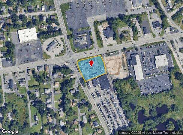 135 Taunton Ave, Seekonk, MA Parcel Map