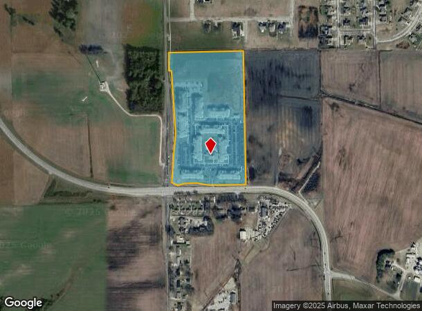 1021 Stoneridge Dr, Seymour, IN Parcel Map
