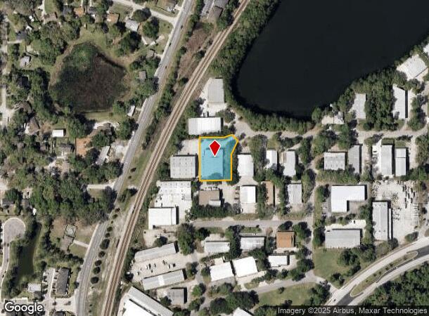 805 Waterway Pl, Longwood, FL Parcel Map