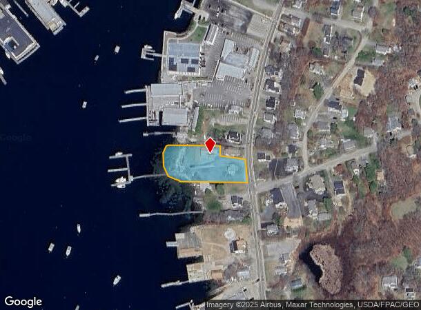  49 Atlantic Ave, Boothbay Harbor, ME Parcel Map