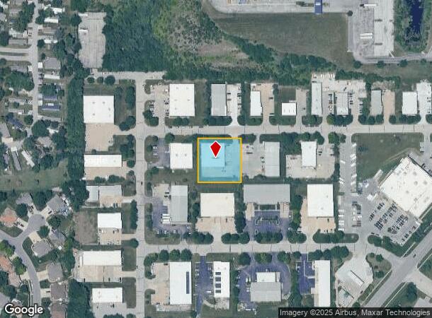 1707 E 123Rd St, Olathe, KS Parcel Map