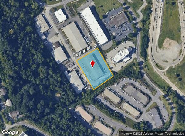  121 Southpointe Dr, Bridgeville, PA Parcel Map