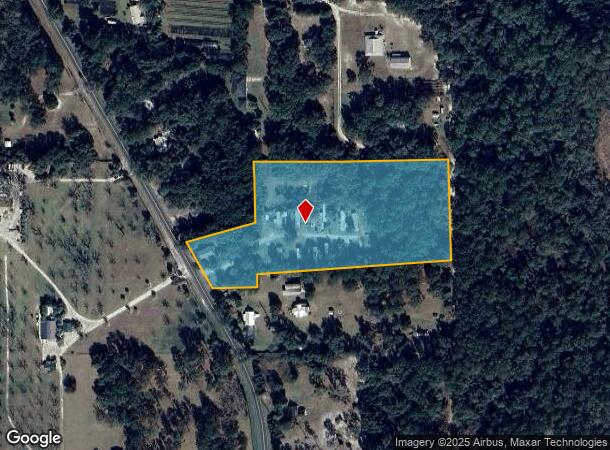  668 N State Road 21, Hawthorne, FL Parcel Map