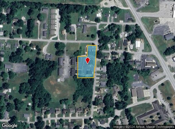  1423 Short St, Corydon, IN Parcel Map