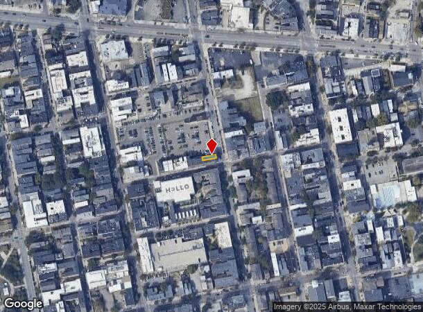 1405 Walnut St, Cincinnati, OH Parcel Map