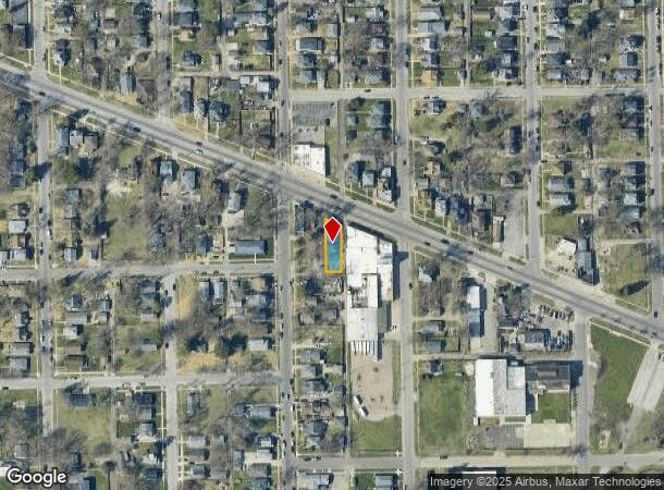  1914 Lincoln Way W, South Bend, IN Parcel Map