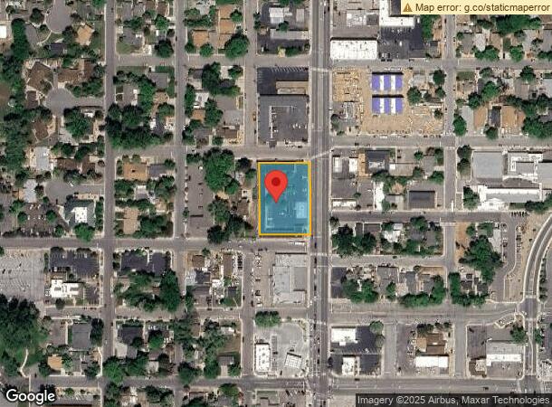  1300 N Carson St, Carson City, NV Parcel Map