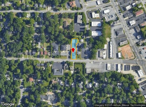  204 W Lexington Ave, High Point, NC Parcel Map