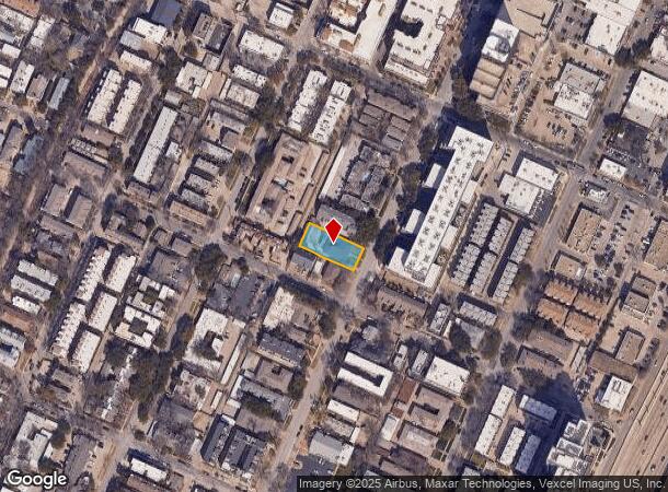 4407 Cole Ave, Dallas, TX Parcel Map