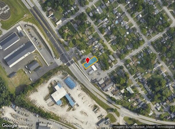  614 N Clark Blvd, Clarksville, IN Parcel Map