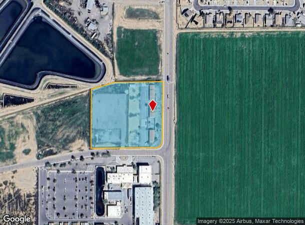  1302 W Industrial Dr, Coolidge, AZ Parcel Map