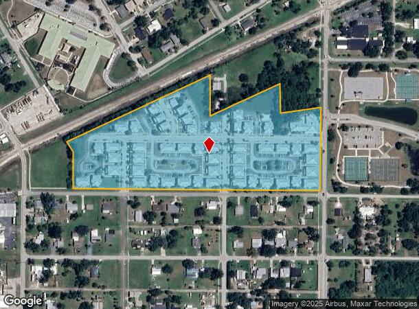  100 Gulf Breeze Ave, Punta Gorda, FL Parcel Map