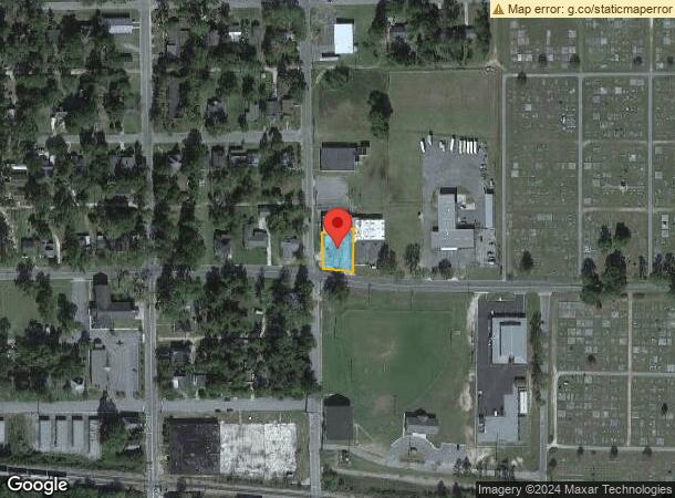  601 E 8Th Ave, Cordele, GA Parcel Map