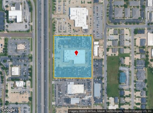 825 N Interstate Dr, Norman, OK Parcel Map