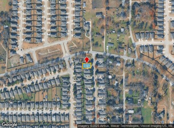 104 Stewart Bend Ct, Azle, TX Parcel Map