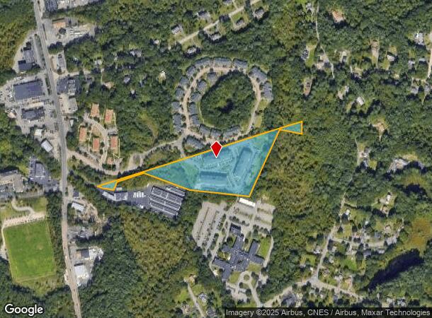 3050 Stagecoach Rd, Stoughton, MA Parcel Map