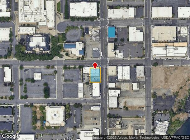  719 N Monroe St, Spokane, WA Parcel Map
