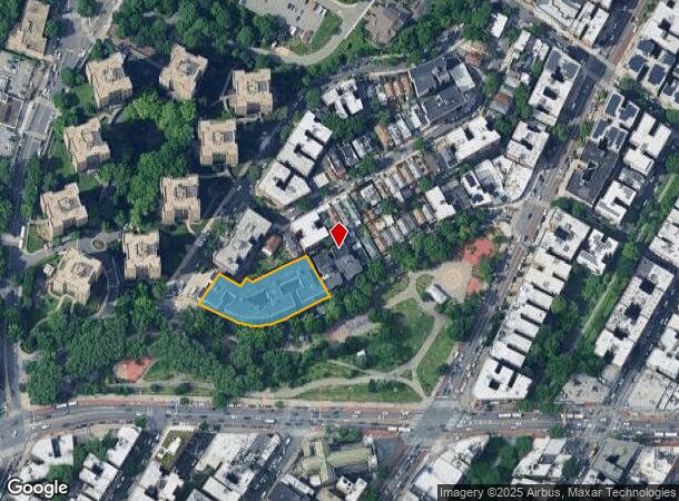  153 Father Zeiser Pl, Bronx, NY Parcel Map
