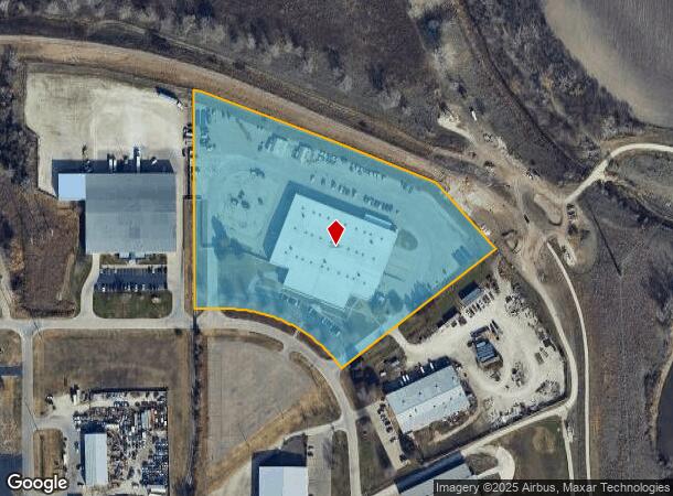 721 Levee Dr, Manhattan, KS Parcel Map
