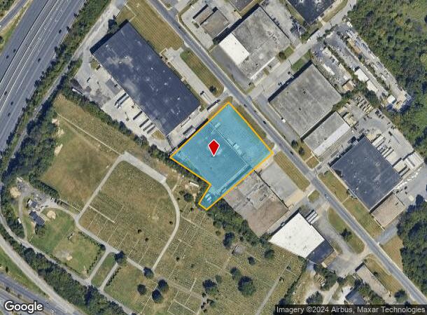  6701 Moravia Park Dr, Rosedale, MD Parcel Map