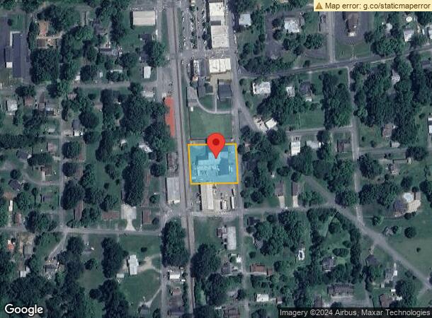  204 S Main St, Adairsville, GA Parcel Map