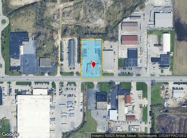  3152 Hill Ave, Toledo, OH Parcel Map