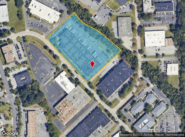 7223 Ambassador Rd, Windsor Mill, MD Parcel Map