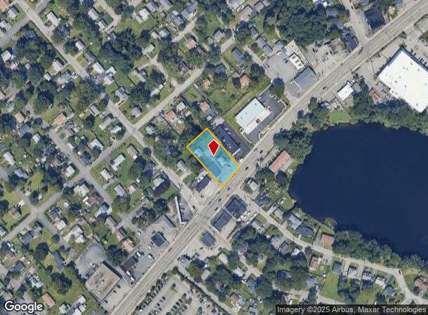  1253 Post Rd, Warwick, RI Parcel Map