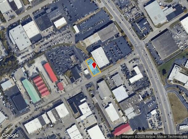  1275 Industry Rd, Lexington, KY Parcel Map