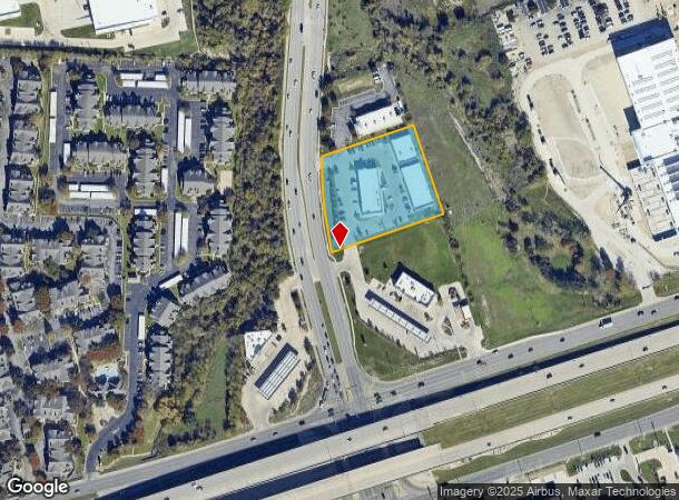  2471 S A W Grimes Blvd, Round Rock, TX Parcel Map