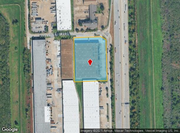 2425 Turning Basin Dr, Houston, TX Parcel Map