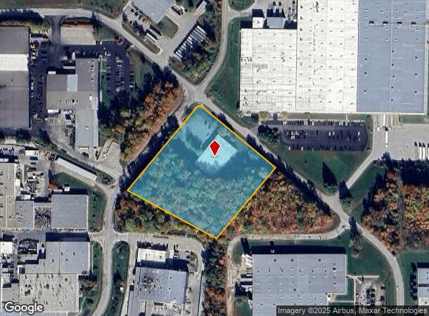 6775 Inwood Dr, Columbus, IN Parcel Map