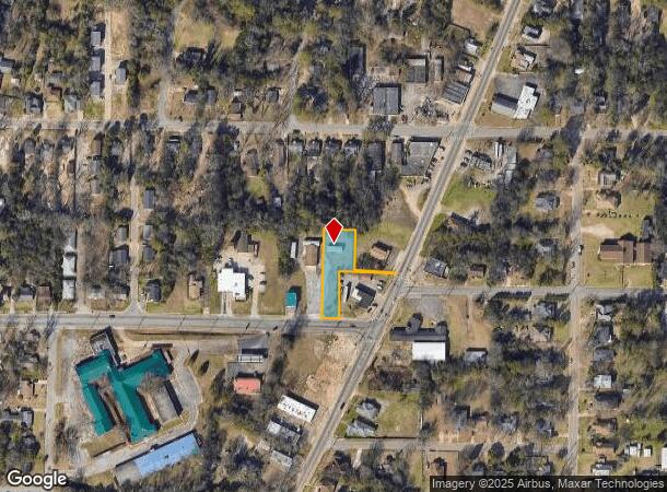  1101 Rocky Creek Rd, Macon, GA Parcel Map